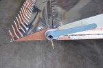 Aileron counterweight bracket