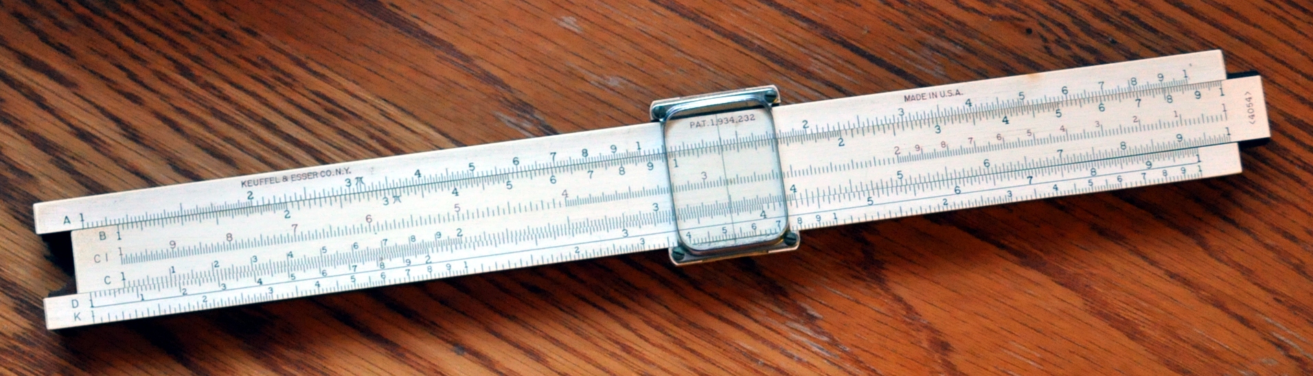 Retro Slide Rule – Cheerful Curmudgeon