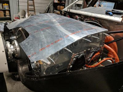 Test fitting #1 of the plenum top