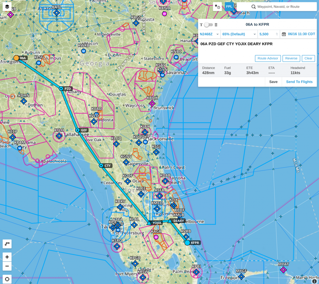 Flying My BD 4C from Missouri to Florida Cheerful Curmudgeon